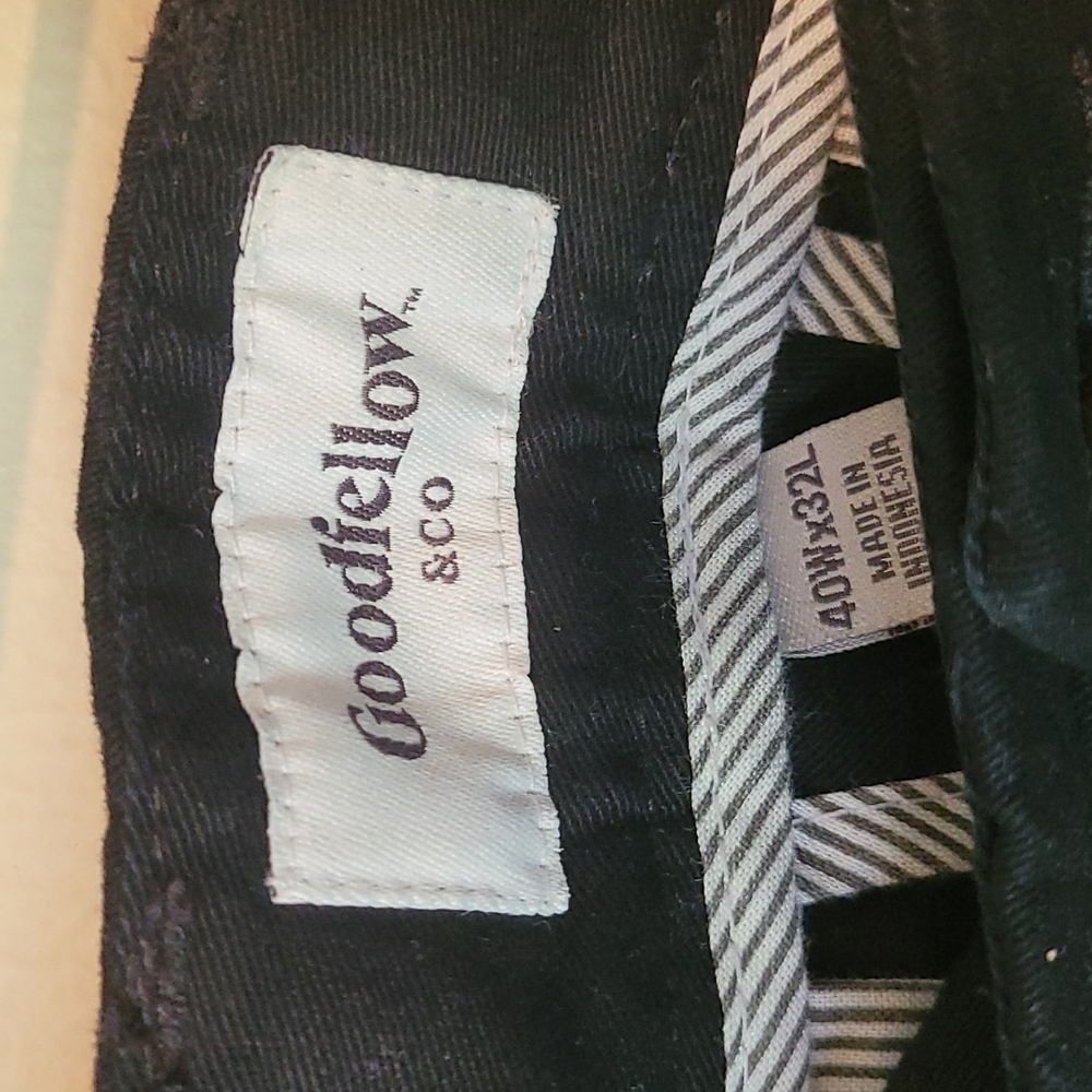 🏷𝅺NWOT Goodfellow pants 40Wx32L - Picture 3 of 5